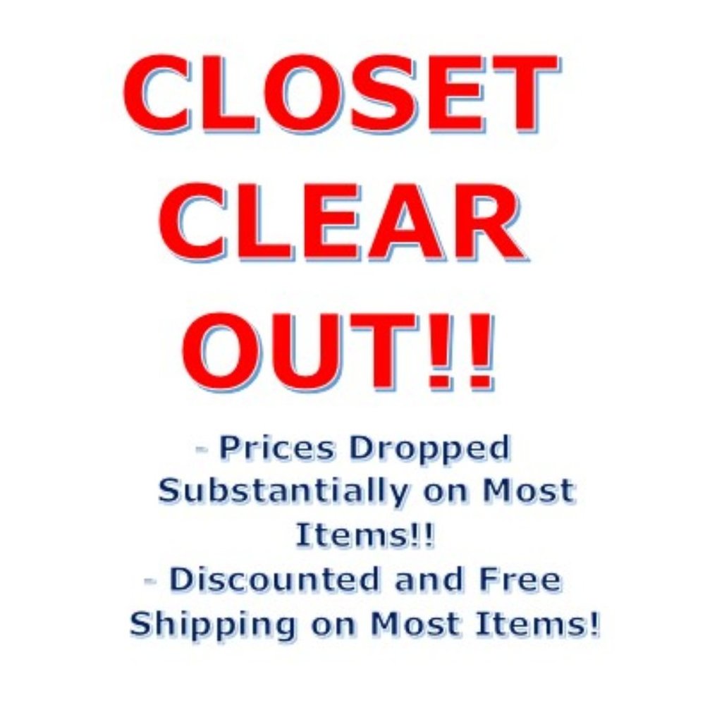 CLOSET CLEAR OUT!